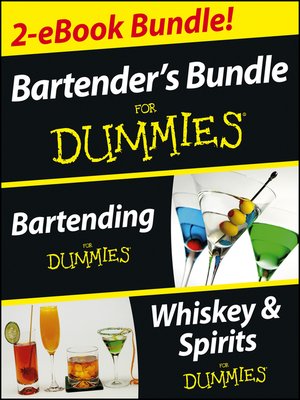 cover image of Bartender's Bundle For Dummies Two eBook Bundle